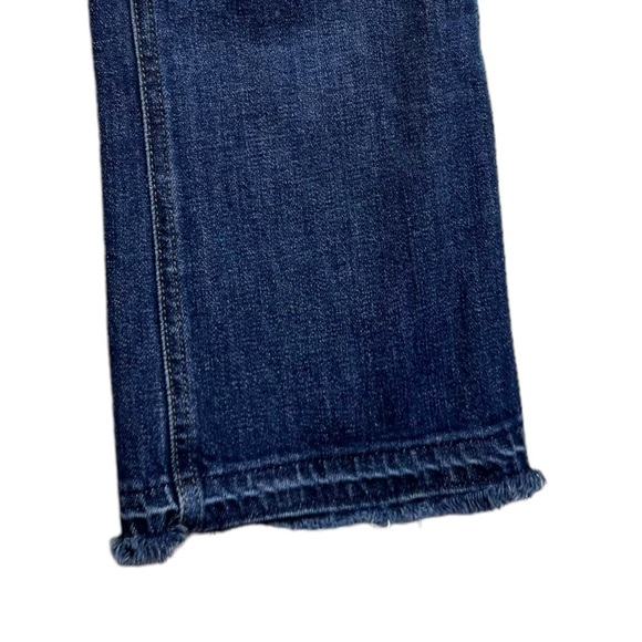 J. Crew Billie Demi Boot Crop Jeans High Rise Boot Leg Short Unsewn Raw Hem 28 - Picture 8 of 16